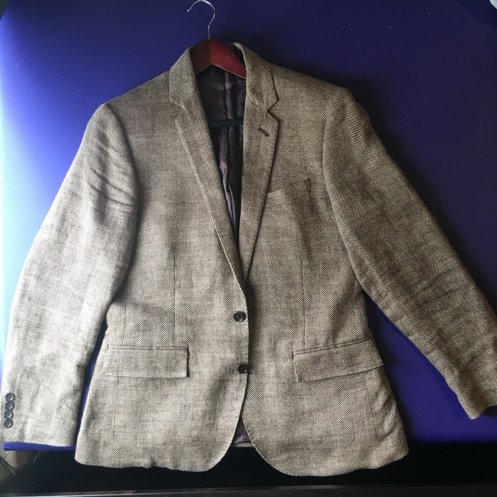 JCrew Ludlow Sportcoat Herringbone Italian Linen